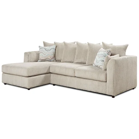 2-Piece Sectional with Chaise